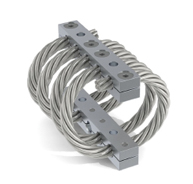 Wire Rope mount, HH20 Shock Mount